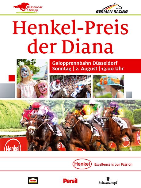 Plakat Henkel-Preis der Diana 2015