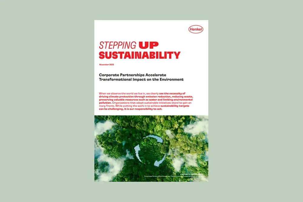
White Paper - STEPPING UP SUSTAINABILITY