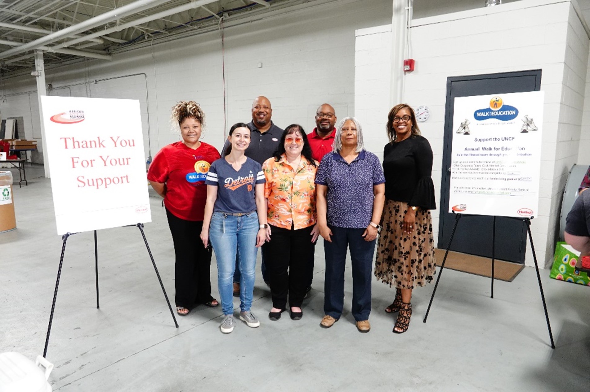 Members of the African American Alliance Employee Resource Group