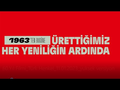 YouTube Thumbnail 60 Yıl Türk Henkel (Thumbnail)