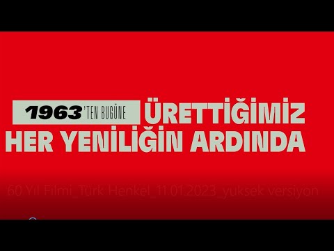 YouTube Thumbnail 60 Yıl Türk Henkel (Thumbnail)