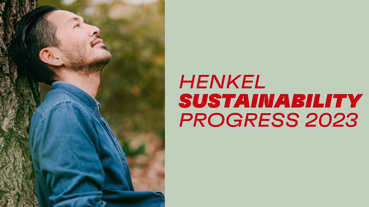 YouTube Thumbnail Henkel's Sustainability Progress 2023 (Thumbnail)