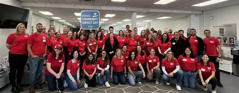 Henkel employees on Community Impact Day