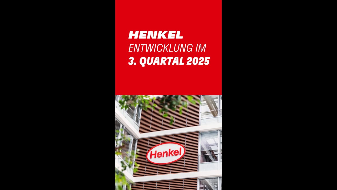 YouTube Thumbnail Henkel-Entwicklung im 3. Quartal 2025 (Thumbnail)