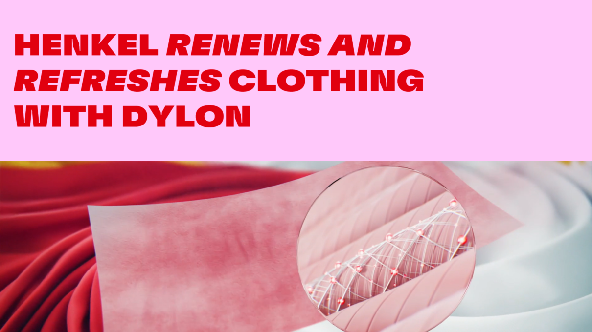 Zoom in of clothing cleaned by Dylon with the title Henkel Refreshes and Renews Clothes with Dylon