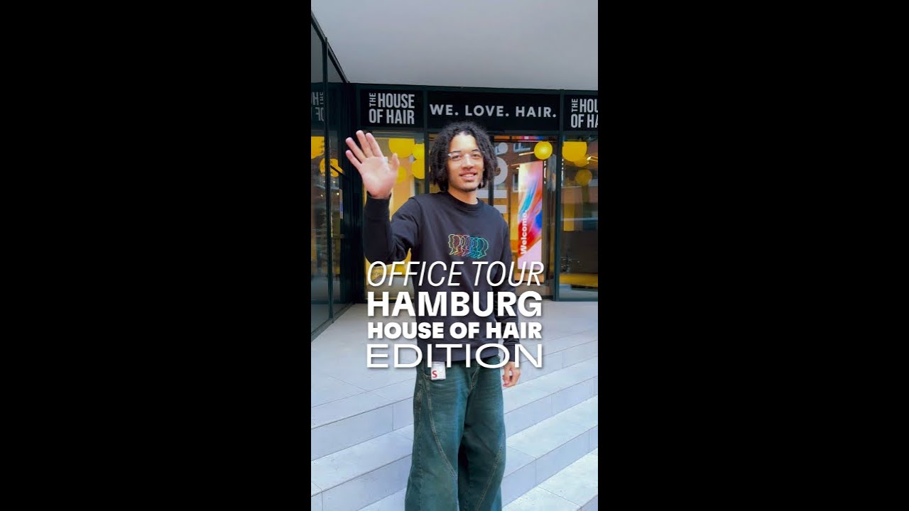 YouTube Thumbnail Office Tour Hamburg House of Hair Edition (Thumbnail)