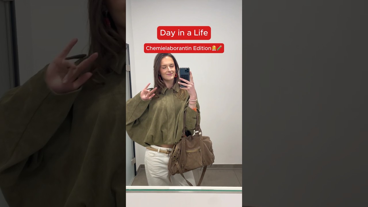 YouTube Thumbnail Day in the Life of a Chemielaborantin (Thumbnail)