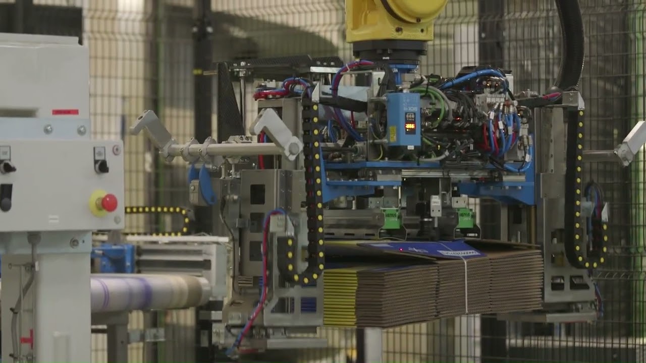 YouTube Thumbnail Robot automating carton forming process (Thumbnail)