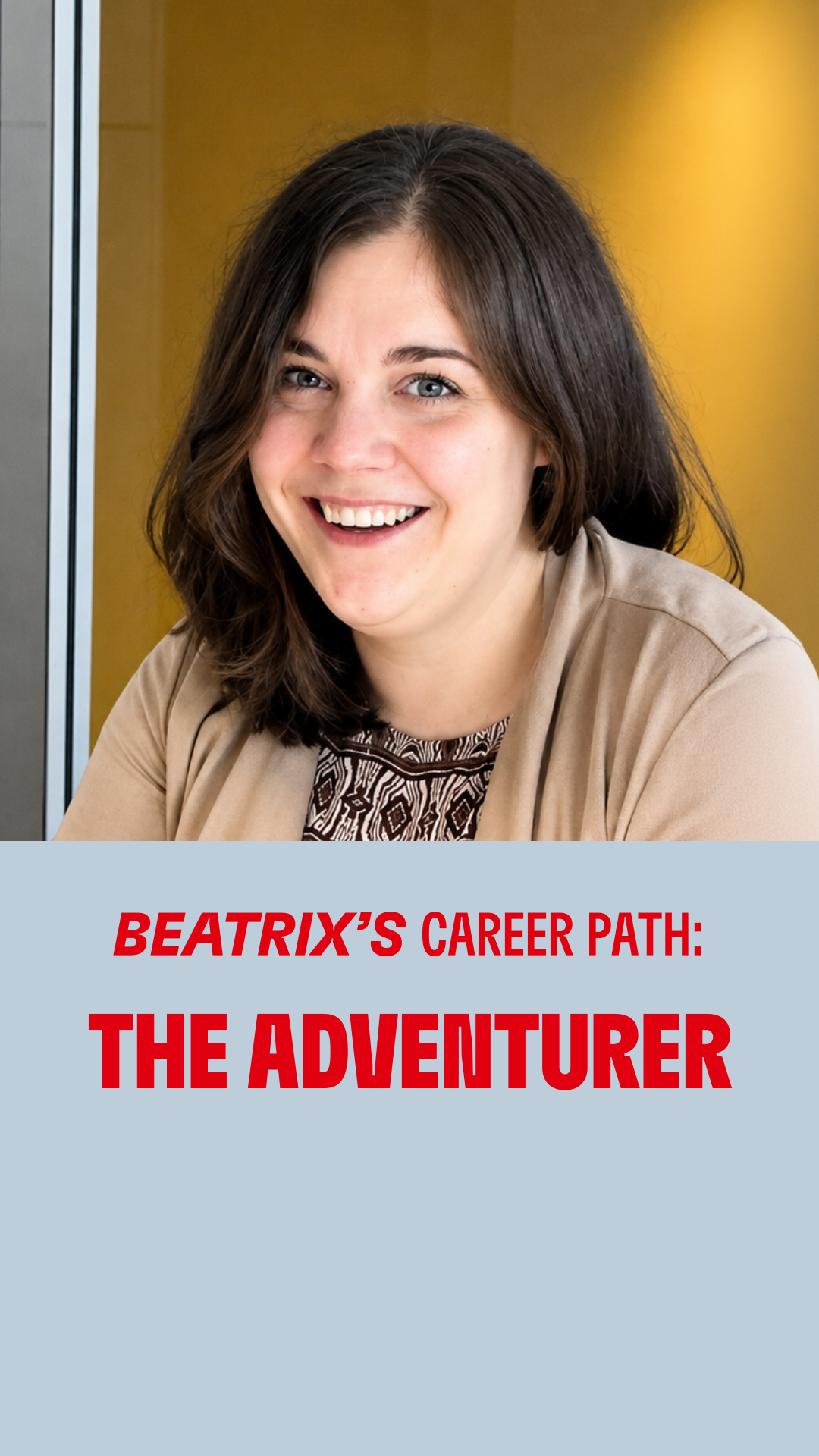 YouTube Thumbnail Career Path Beatrix (Thumbnail)