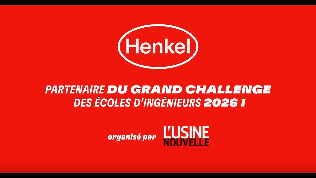 YouTube Thumbnail Henkel Partenaire du Grand Challenge des Ecoles d’Ingénieurs 2026 ! (Thumbnail)