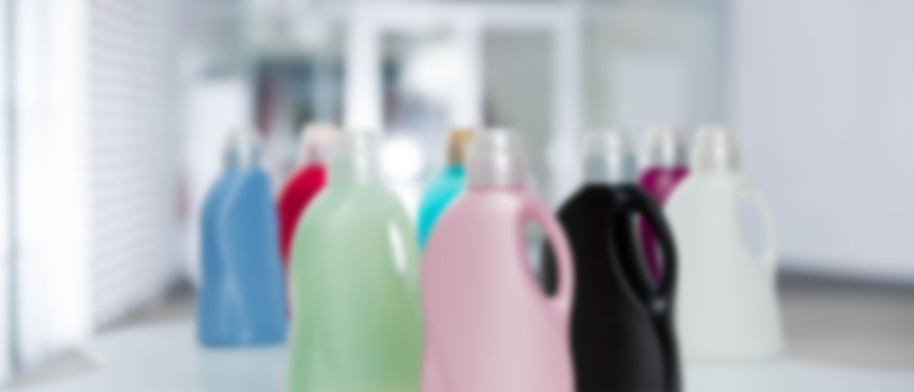 Perwoll reycling bottles