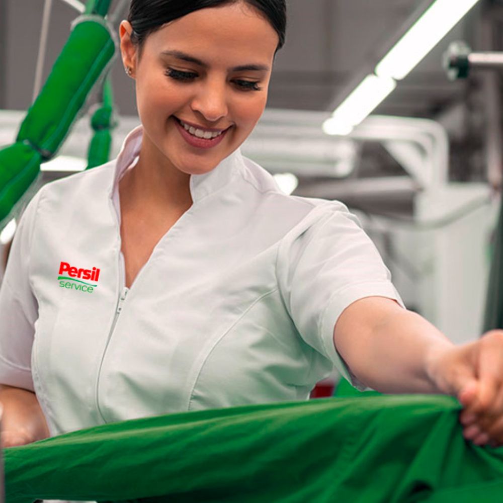 Persil Service returns your clothes freshly washed, dry cleaned and ironed in tried-and-trusted Persil cleaning quality.