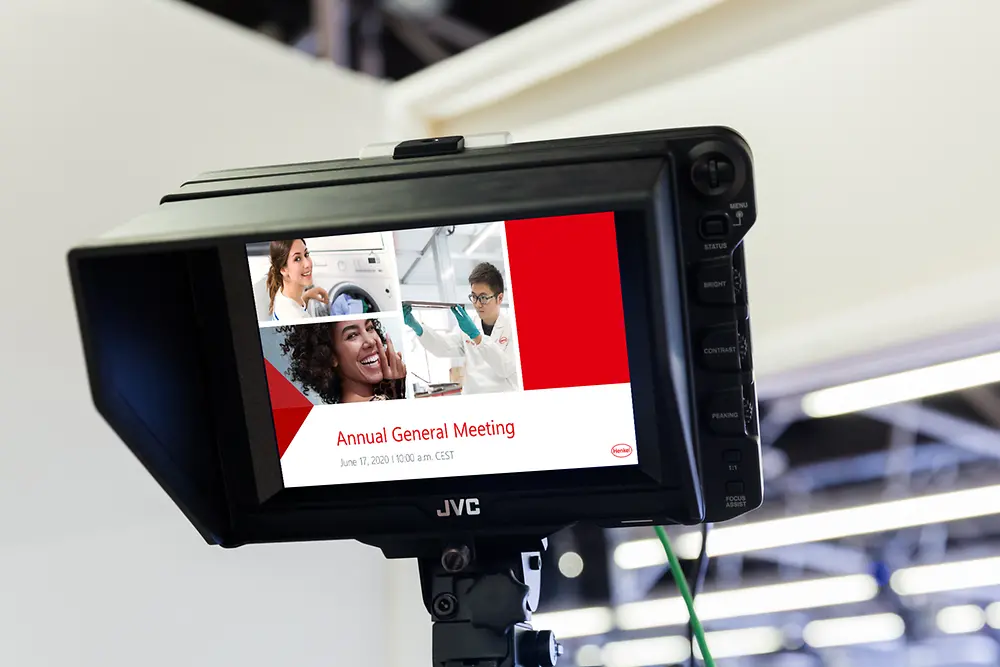 Virtual Annual General Meeting of Henkel AG & Co. KGaA