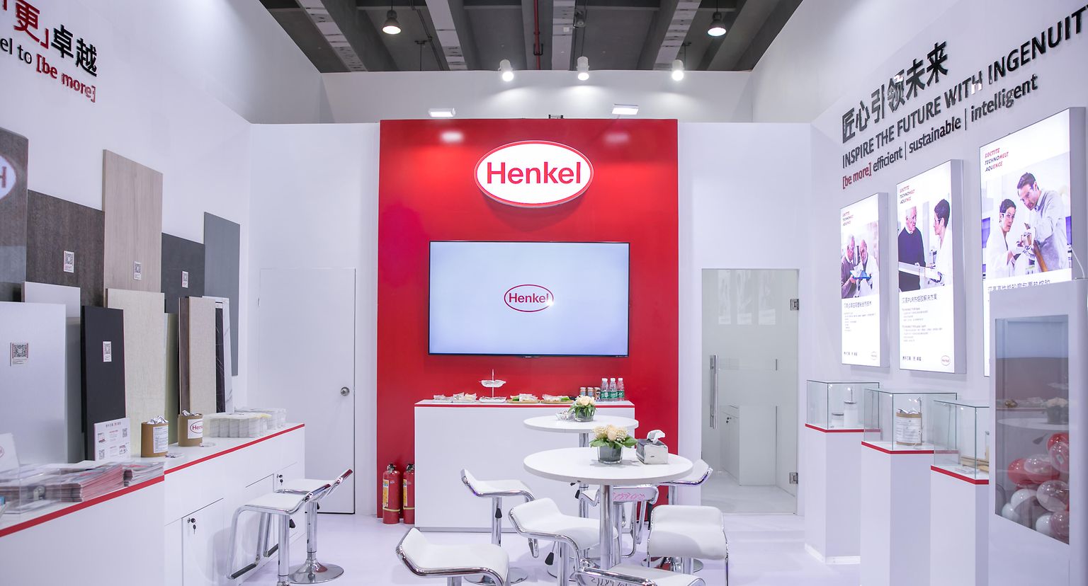 Henkel booth at Interzum 2020