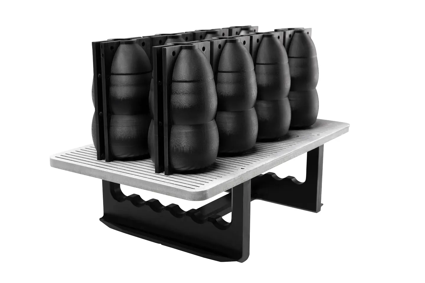 3D printed bottle mold using the new xPEEK147-Black material