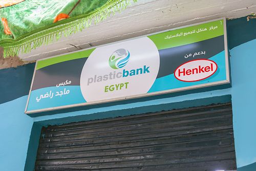 Henkel and Plastic Bank opened the first three collection centers in Cairo, Egypt