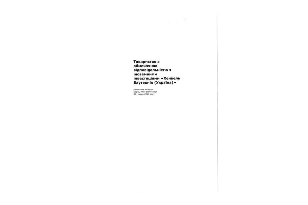 Фінансова звітність з аудиторським звітом ТОВ з ІІ Хенкель Баутехнік (Україна).pdfPreviewImage