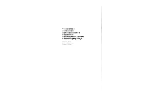 Фінансова звітність з аудиторським звітом ТОВ з ІІ Хенкель Баутехнік (Україна).pdfPreviewImage