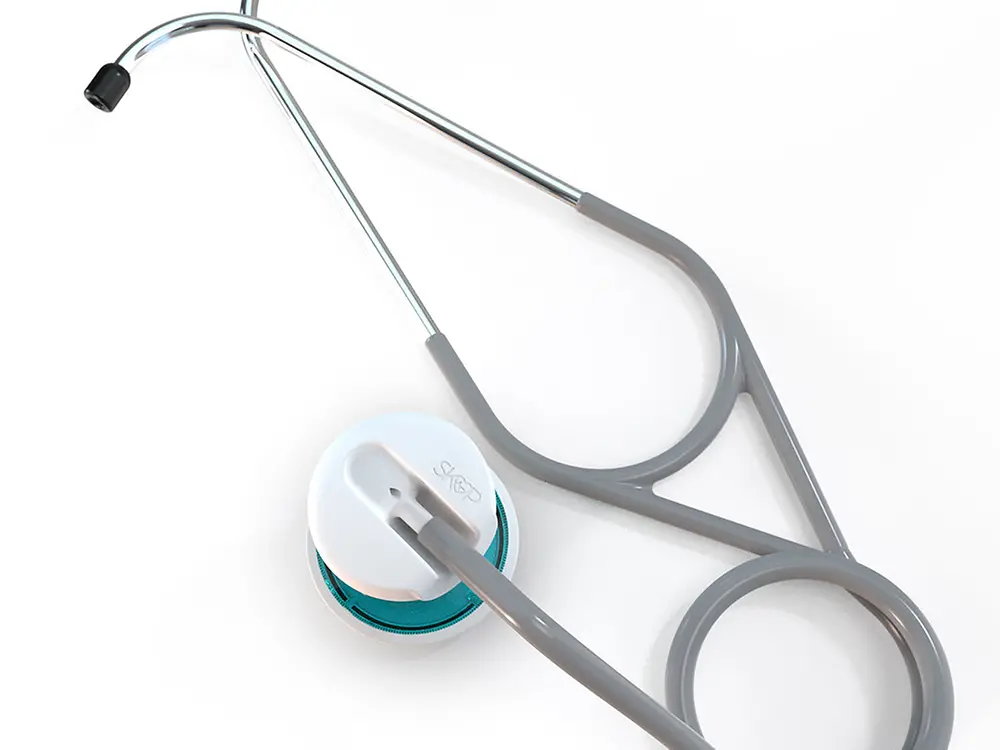 3D printed SKOP telemedicine stethoscope
