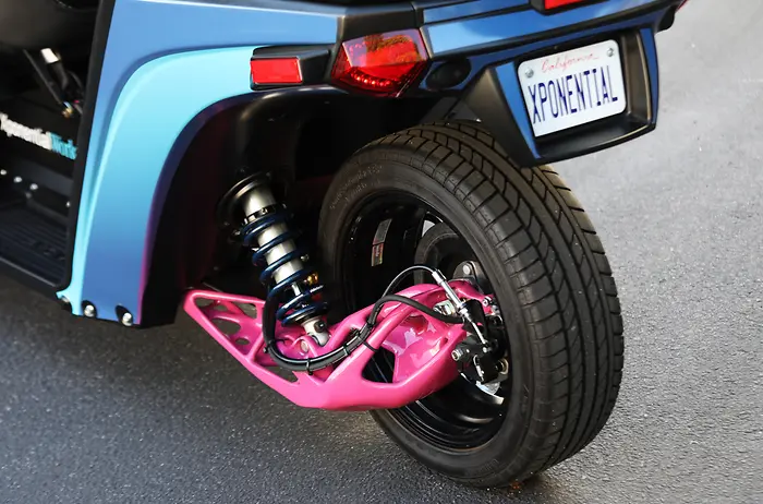 rear swing arm casting aluminum with 3D Printing pattern for Acimoto.