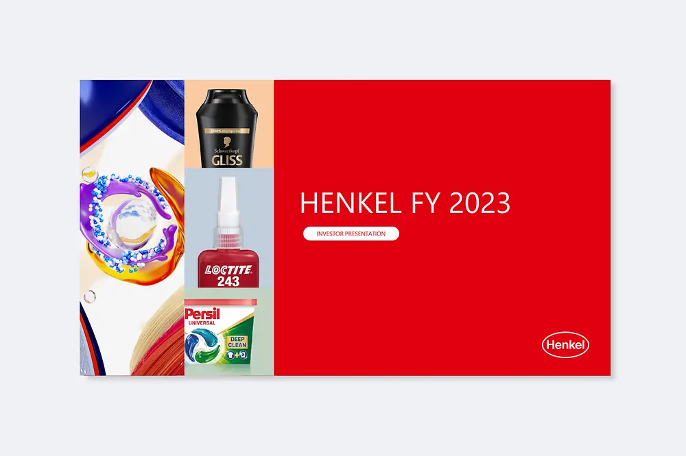 Henkel Roadshow Presentation (Cover)