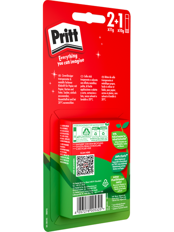 Pritt - Glue Stick - Adhesive - 43g, Shop Today. Get it Tomorrow!
