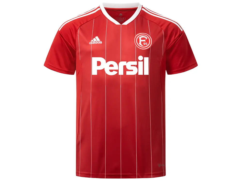 Fortuna Düsseldorf Heimtrikot mit dem „Persil“-Logo