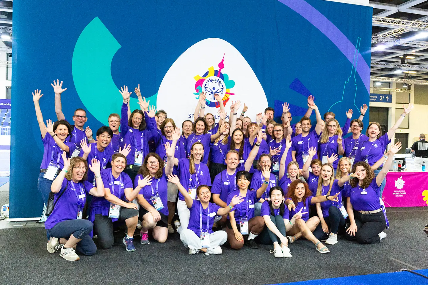 60 Henkel employees supported at the Special Olympics Worldgames in Berlin.