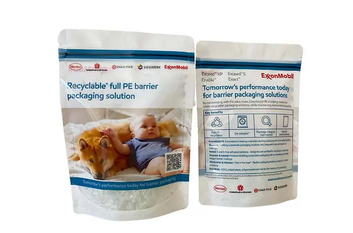 
Henkel and Siegwerk have won the German Packing Award in the category of Sustainability for the development of a deinkable, recyclable pouch.