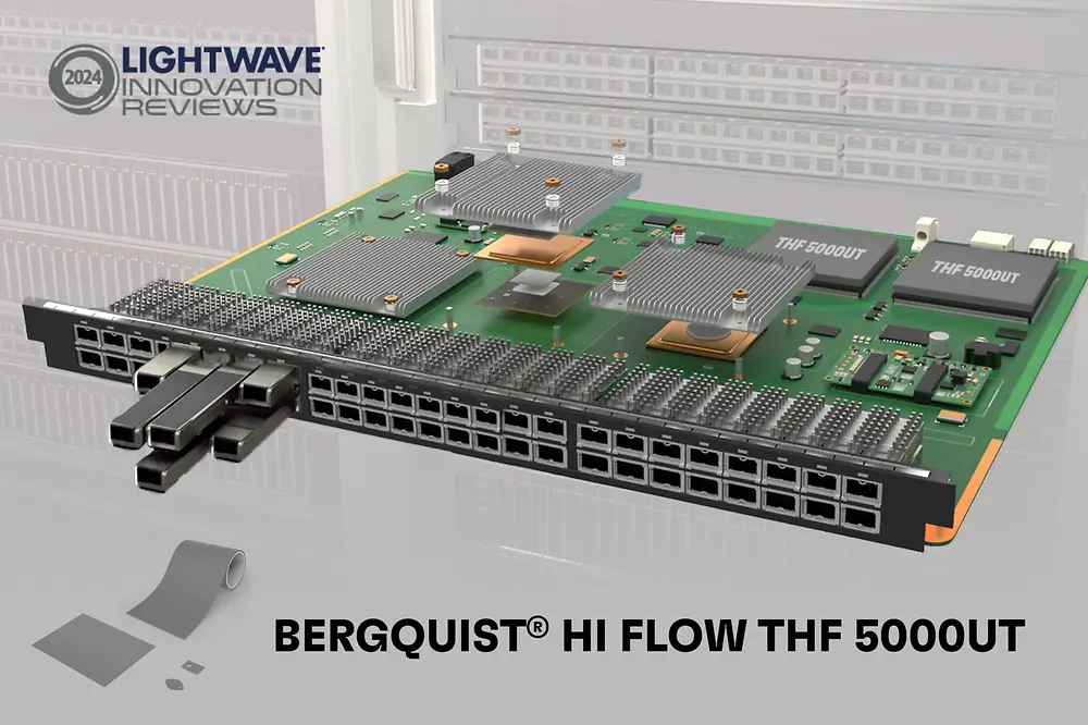 
Bergquist Hi Flow THF 5000UT has been honored in Lightwave’s annual Innovation Review.