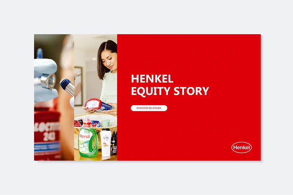 Presentation Henkel Equity Story (Cover)