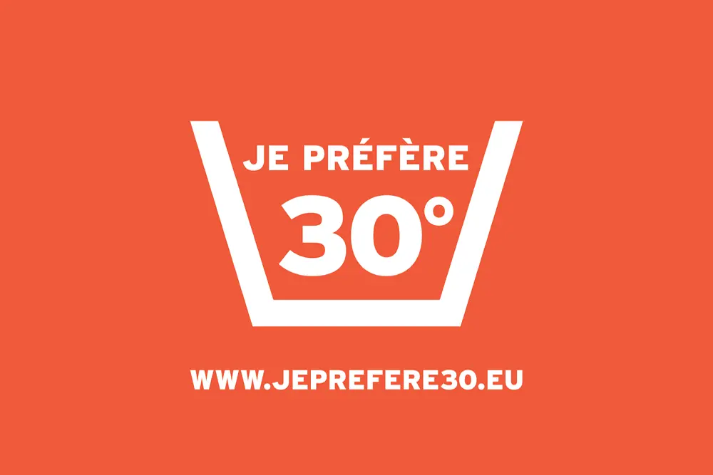 “I prefer 30°” is an initiative of the detergents industry 