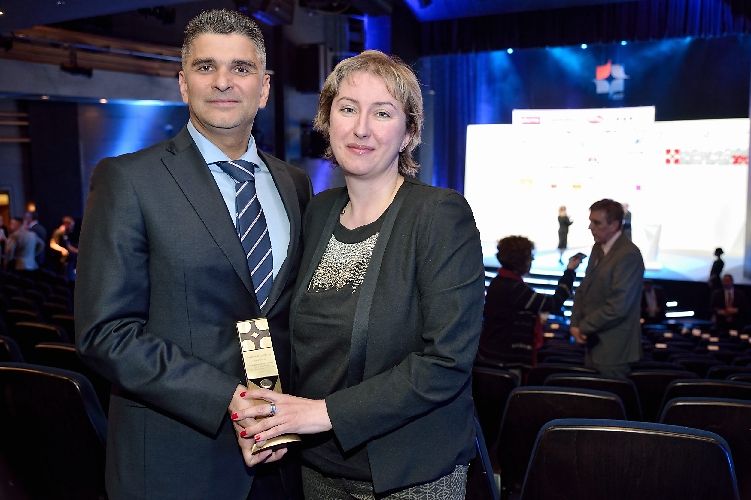 Darko Lukić, Marketing Director Laundry & Home Care Division Serbia and Adriatic Region Countries accepted the award. 