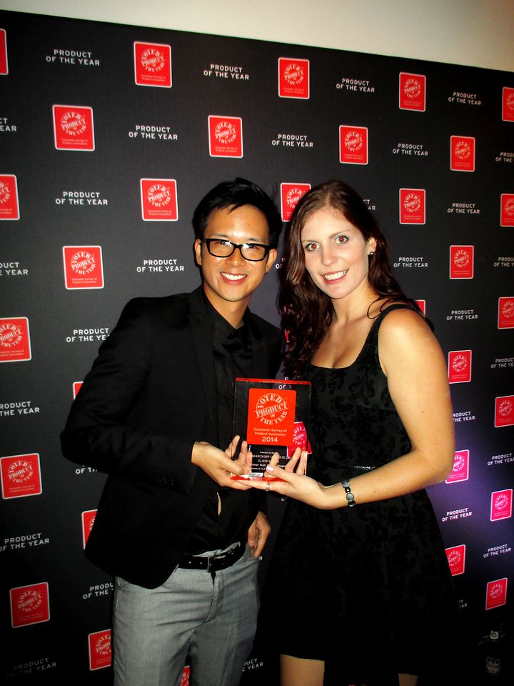 Recipients of the 2014 Product Of The Year Award for Best Hair Care on behalf of Henkel Beauty Care in Australia