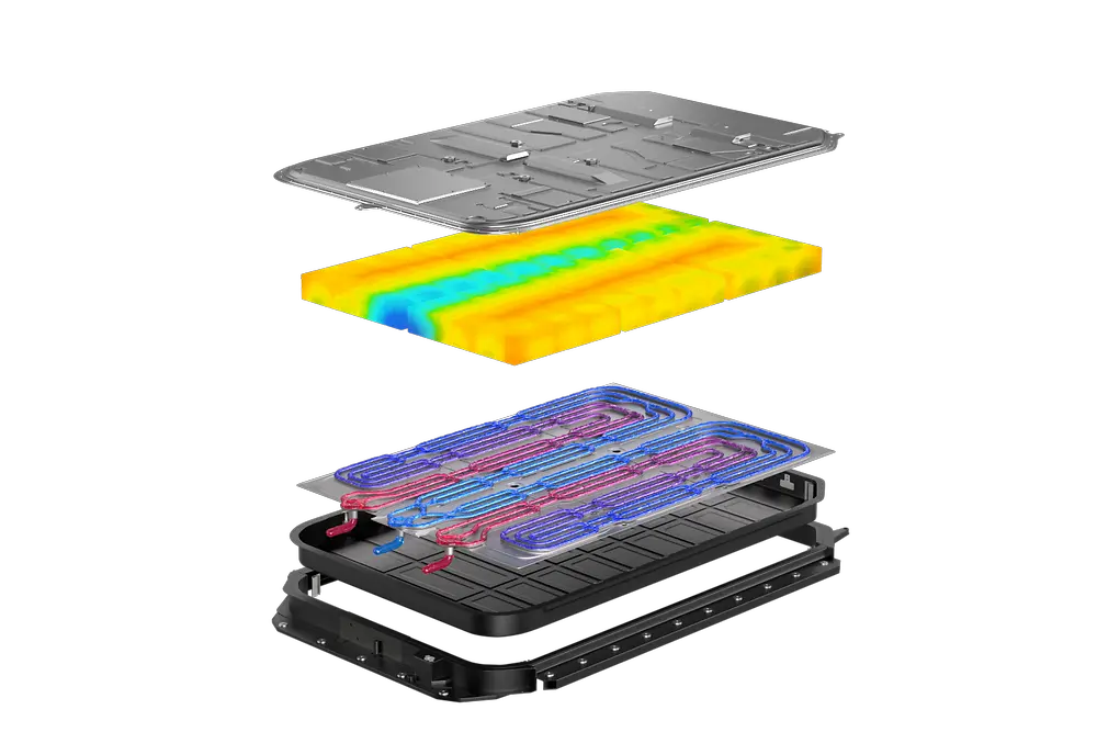 
Prediction of heat flow through different mechanisms and pathways help design a safer battery system with optimized utilization of safety materials.