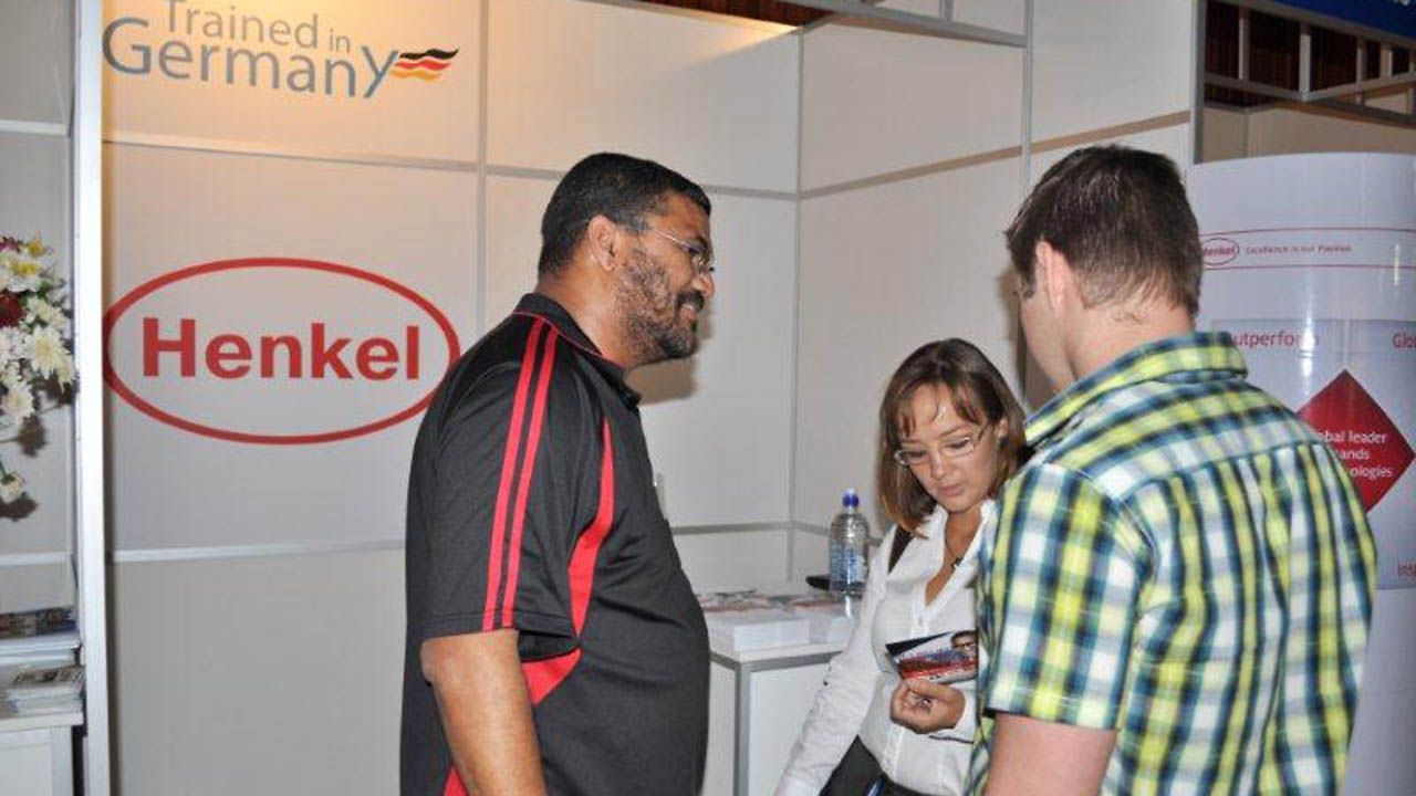 Henkel South Africa participated in the Trained in Germany job fair in Johannesburg. 