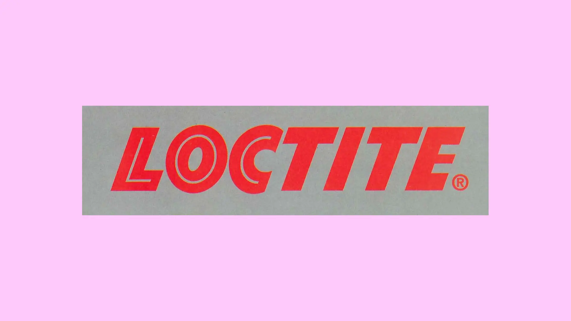 The red Loctite logo on a gray background.