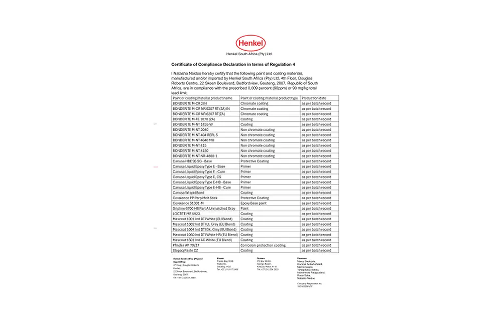 Certificate of Compliance Declaration.pdfPreviewImage