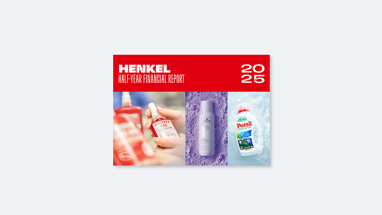 Henkel with sales growth acceleration in the first half of