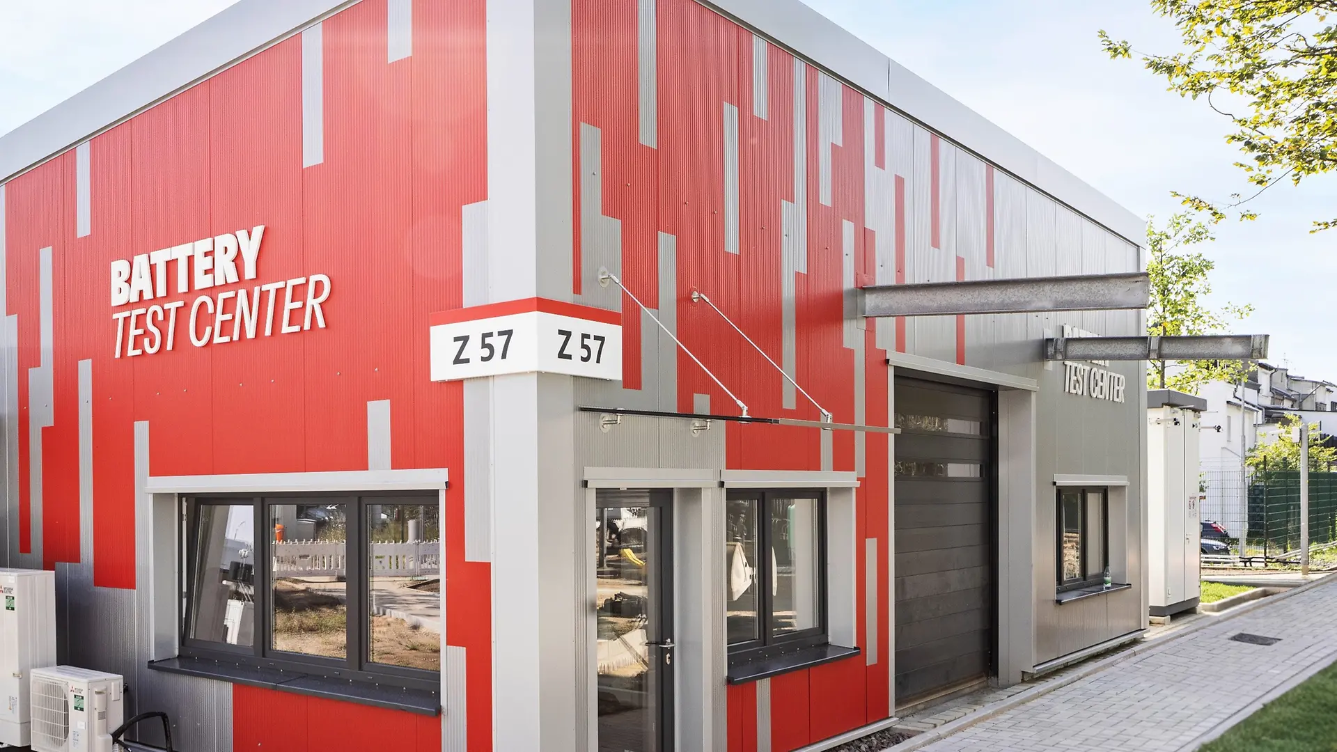 Exterior view of the Battery Test Center.