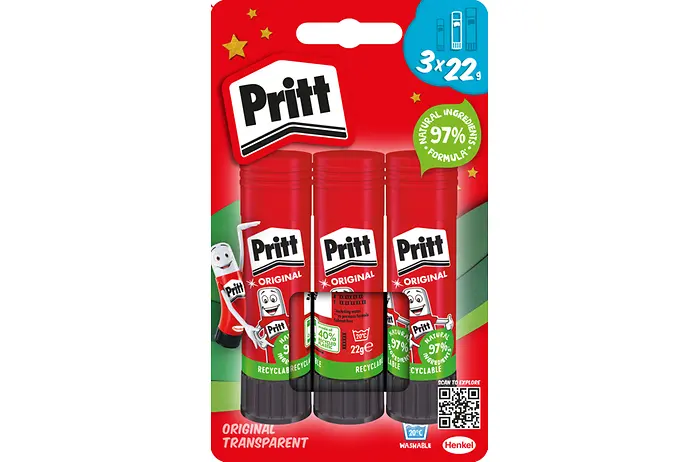 
Pritt presents refreshed packaging design for improved consumer experience and sustainability.