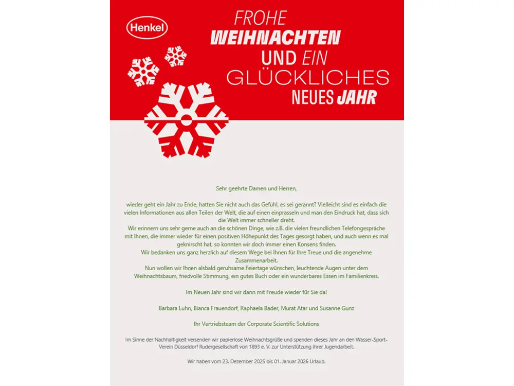 CSS FROHE WEIHNACHTEN & EIN GLÜCKLICHES NEUES JAHR Grußkarte