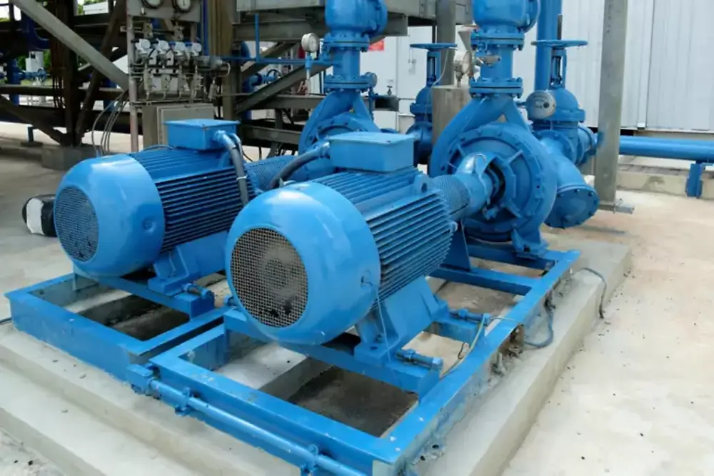 Centrifugal pump and motor