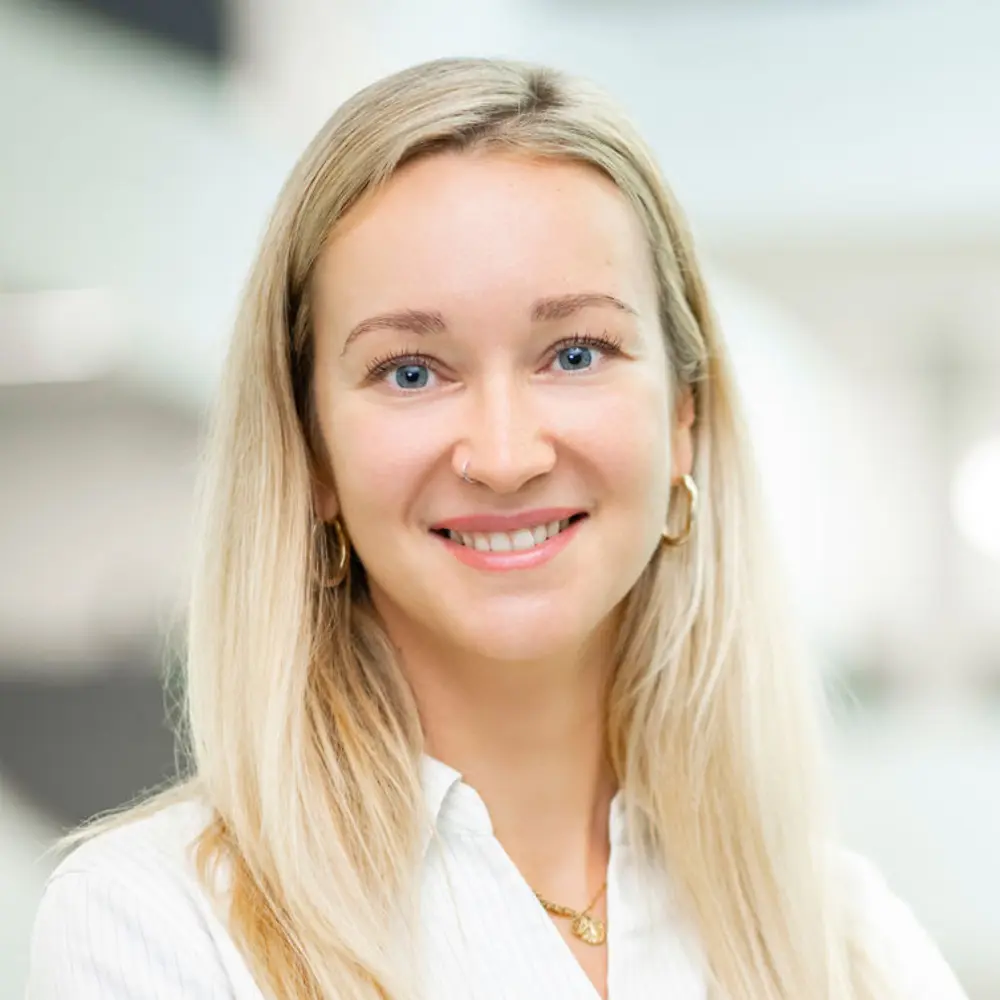 Portrait photo of Elizaveta Kessler, Business Development Manager Power Storage at Henkel.