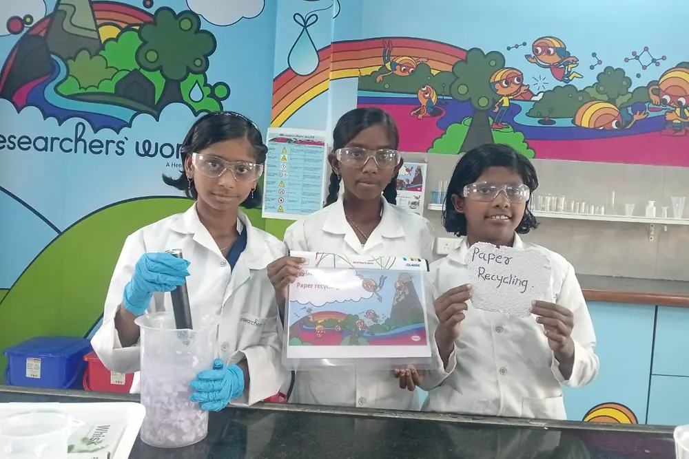 
Henkel’s Forscherwelt in Pune, India