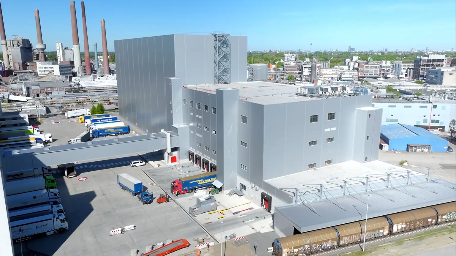 
The expansion results in a fully integrated logistics center. 