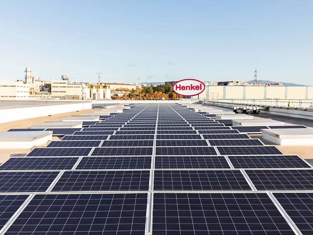
Solar panels installed on Montornès plant for renewable energy generation