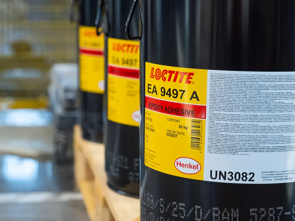 
Casarile Plant - Buckets of LOCTITE EA 9497