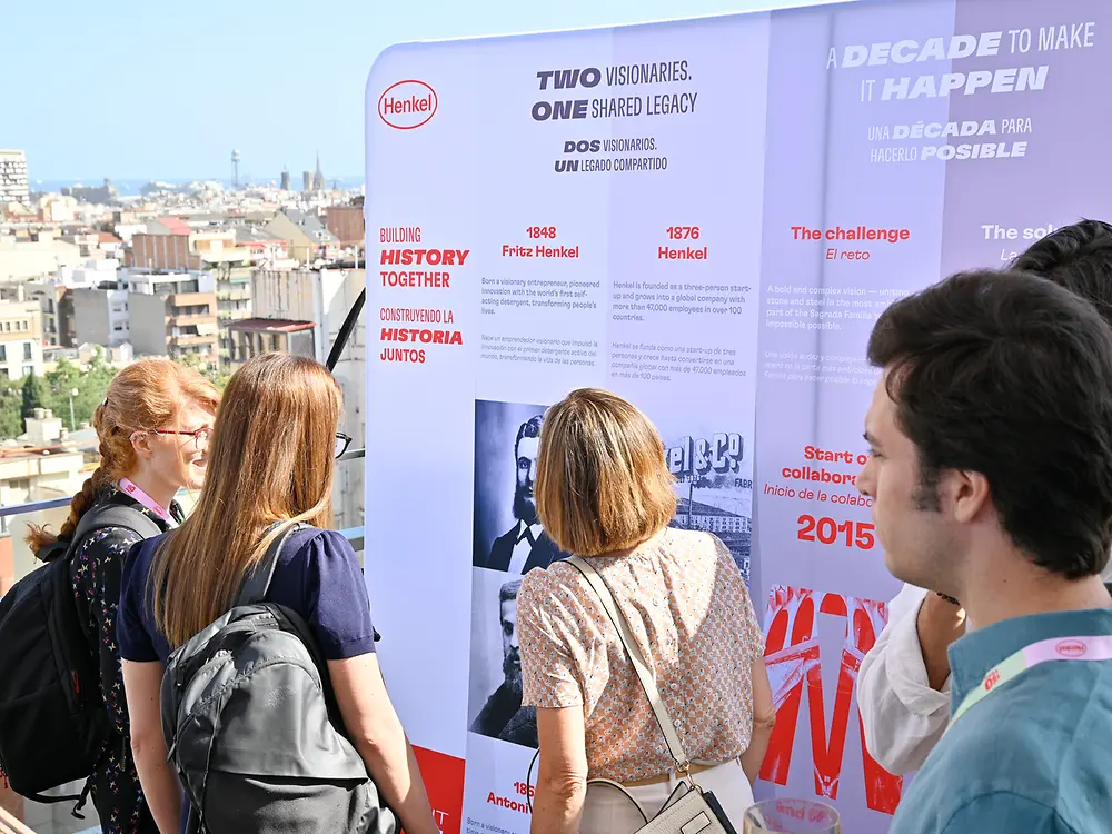 Henkel Media Event Rooftop Exhibition
