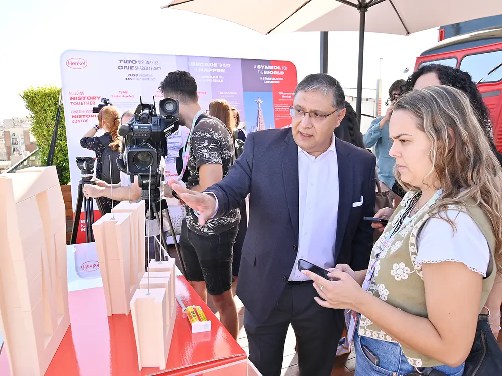 Henkel Media Event Rooftop Exhibition